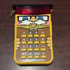 VintageTexas Instruments Little Professor Calculator - For Display or Parts
