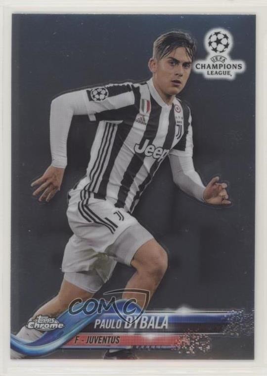 2017-18 Topps Chrome UCL Paulo Dybala #88 vn4