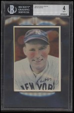 1936 R312 RED RUFFING NNo VG-EX NATIONAL CHICLE PASTELS BGS 4 NEW YORK YANKEES