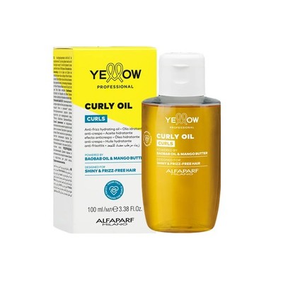 Anti-Frizz Öl Für Wellen Und Locken ALFAPARF Yellow Curls Oil 100ml