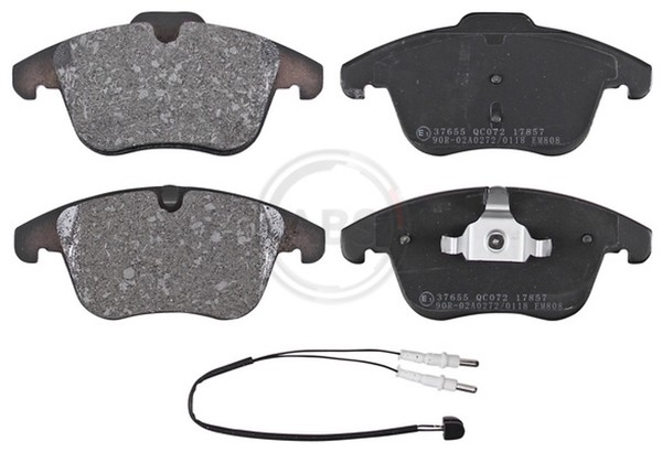 A.B.S. Bremsbelagsatz Scheibenbremse 37655 FüR 508 C5 CitroËN Peugeot 407 SW 1 3-image