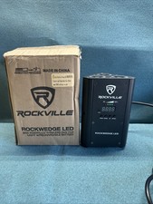 Rockville RockWedge LED 54w RGBWA UV Rechargeable Battery Wireless DMX Par Light