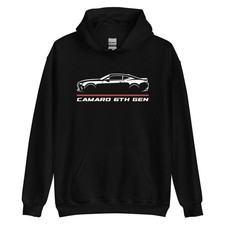 Premium Hoodie For Camaro SS 6th Gen Car Owners Birthday Gift