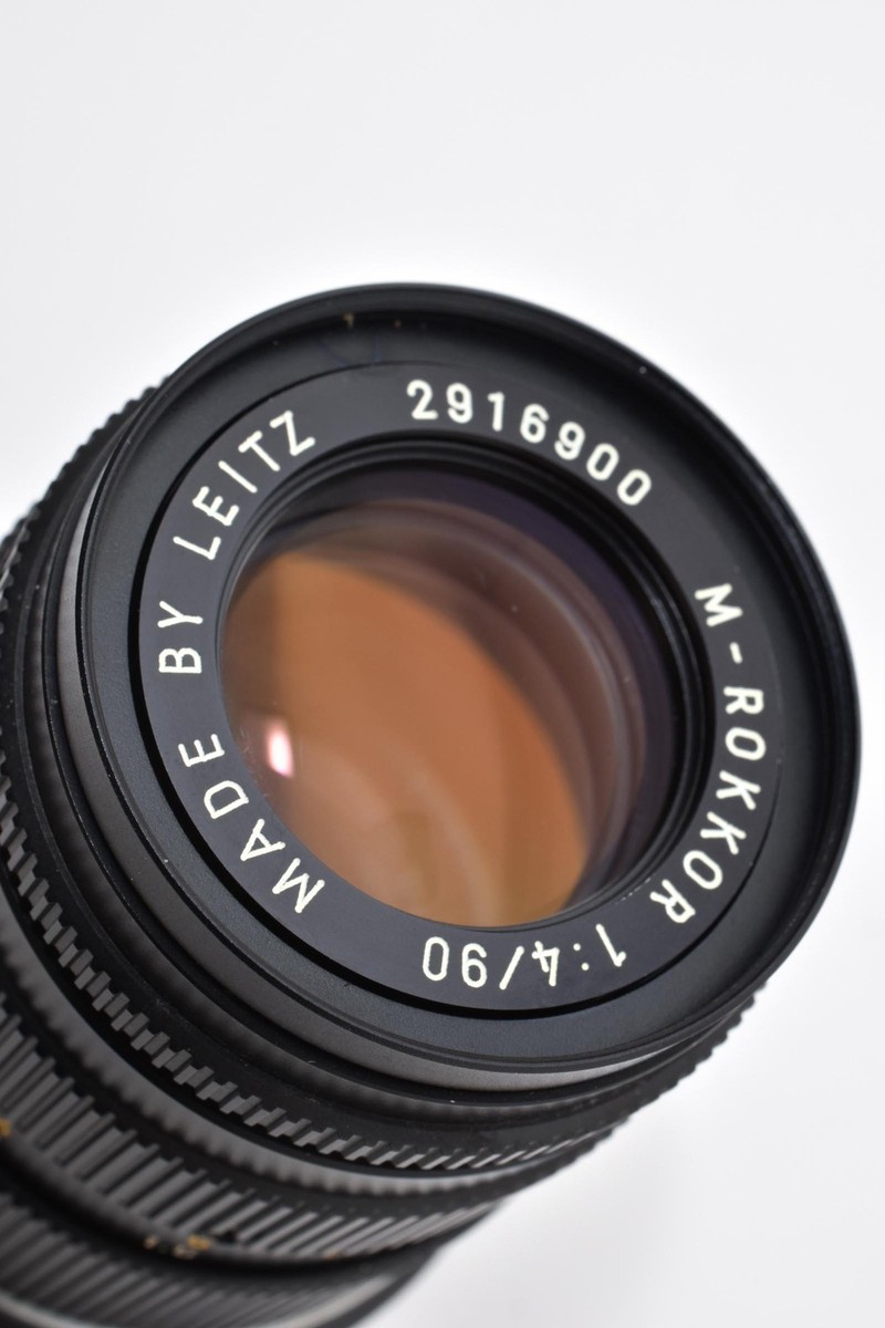 Near MINT] Minolta M-ROKKOR 90mm f/4 Lens CL CLE Leica M Mount by