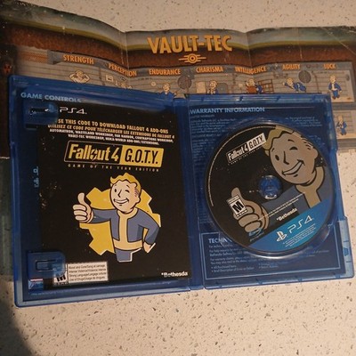 Fallout 4 Game Of The Year Edition (Playstation 4) Brand New