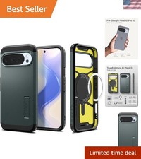 Pixel 10 Pro XL Tough Armor MagFit Case - Abyss Green