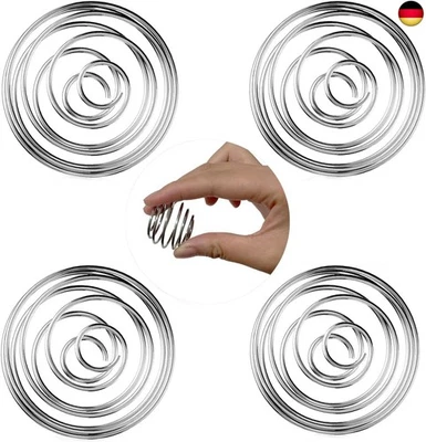 MIDGREYEYE 4 Stück Klein Edelstahl Shaker Kugel Shaker Ball Proteinshake Protein Für P
