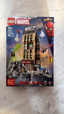 LEGO Super Heroes 76342 Spider-Man vs. Mysterio: Daily Bugle Klemmbausteine