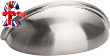 4 Pack Brushed Nickel Cup Handles 76Mm Hole Centers 3 Inch Kitchen Cabinet Handl
