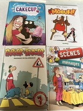 BD - Lot de 4 albums (voir descriptif)