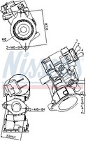 Nissens Agr-Ventil Passend FüR Ford Kuga I S-Max 2.0 Tdci Volvo V50 V70 III