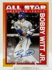 2025 Topps Bobby Witt Jr. Homegrown Heroes Autographs (Raw)