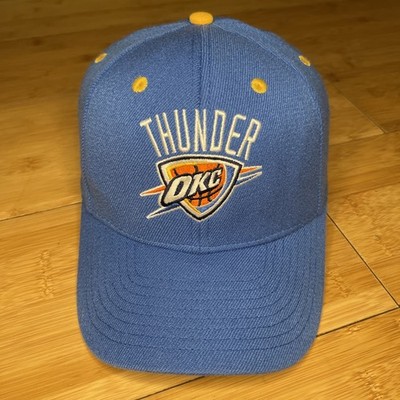 Adidas SuperFlex Oklahoma City Thunder OKC Stretch L/XL Fitted Hat M/L Tight-Fit