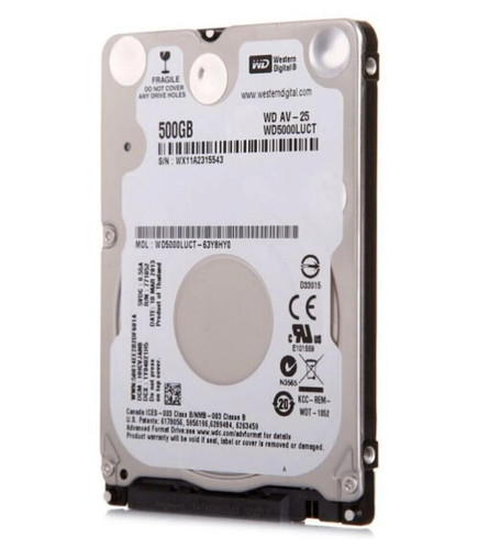 WD 500GB WD5000LUCT 5400RPM 16MB SATA 2.5" Laptop HDD Hard Disk Drive -7mm - 第 2/4 張圖片