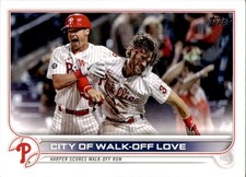 2022 Topps #321 City of Walk-Off Love FREE SHIPPING