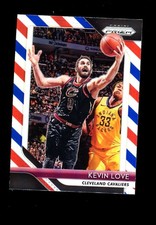 2018 Panini Prizm #230 Kevin Love Cleveland Cavaliers Red White & Blue