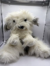 Folkmanis Folktails Shaggy Sheep Dog Full Body Hand Puppet Plush Stuffed Animals