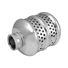 Gartenfilterkugel aus Aluminium 12 x 7 cm f&uuml;r zuverl&auml;ssige Wasserreinigung