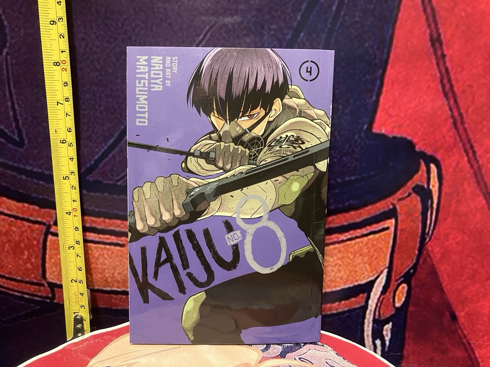 Kaiju Nº 8 Volumen #4 Anime Manga Inglés