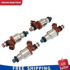 2x Pair Fuel Injectors For Toyota 4Runner Pickup 1989-1995 2.4L 22RE 4pcs