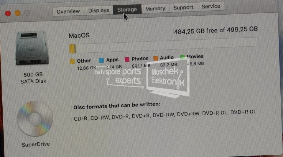 Apple MacBook Pro A1278 13,3" Intel Core 2 Duo 8GB RAM 500GB HDD DVD Nvidia 320M - Bild 3 von 4