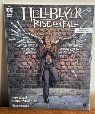 Hellblazer Rise and Fall #1 Main Cover DC Black Label Book 1
