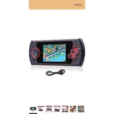 TFT Portable Built In 288 Video Game Classic Games Handheld