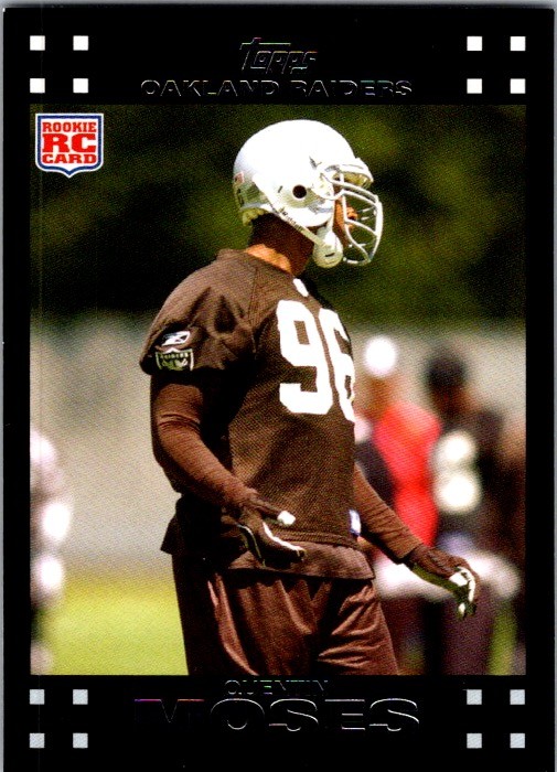 2007 Topps #357 Quentin Moses