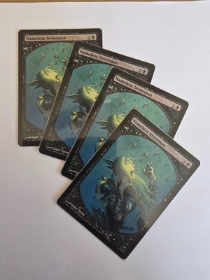 x1 Nameless Inversion - Player Rewards Promo Textless - Promo - MTG - Magic