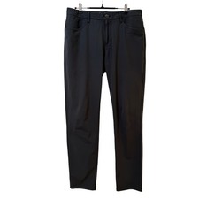 Vuori Meta Athletic Slim Fit Performance Pants Mens Waist 32 Charcoal Gray V430