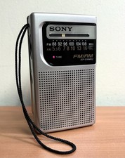SONY ICF-S10MK2 FM/AM PORTABLE RADIO "EXCELLENT CLEAN WORKING CONDITION"
