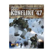 Warlord Konflkt Mini Konflikt '47 Pocket Rulebook VG 