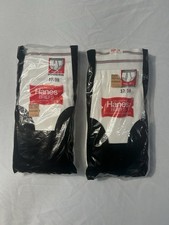 Vintage 1979 White Hanes Briefs Waist 38 100 Cotton USA 3 Pk NOS NWT Lot Of 2