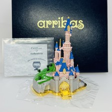 Arribas Brothers Jeweled 30th Anniversary Castle Paris Disney Swarovski Figurine