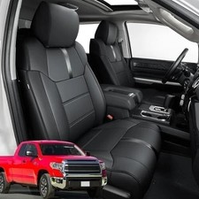 for Toyota Tundra Seat Covers 2014-2021 CrewMax only , Full Covered SR/SR5 Picku