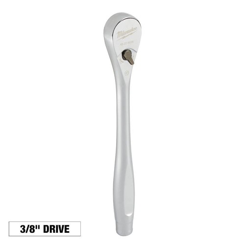 Milwaukee 3/8 in. Drive Ratchet and SHOCKWAVE Impact Duty 3/8 in. SAE Deep Rated - Picture 8 of 12