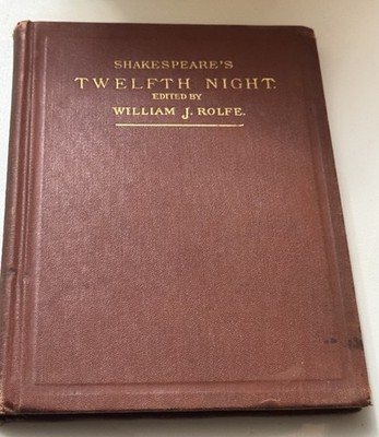 Harper & Brothers Twelfth Night Shakespeare 1898 Cloth Illustrated Book