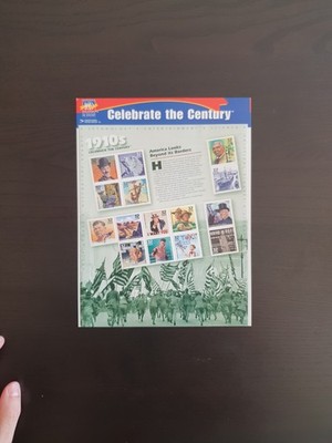 Vintage 1998 USPS Celebrate the Century 1910s 32 Cent USA Stamp