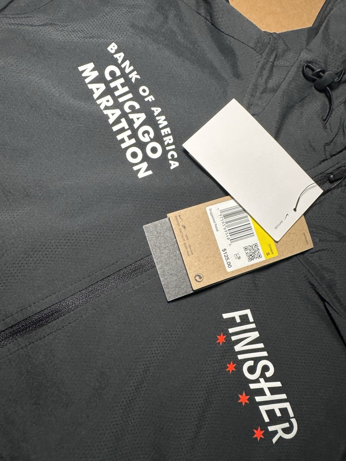 SACAI X NIKE Nike Chicago Marathon 2024 Windrunner Giacca da Corsa Uomo Small