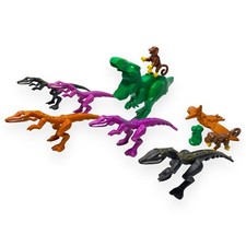 LEGO - Mini Figure Dinosaurs - Mixed Lot of 8 Dinosaurs  2 Monkeys