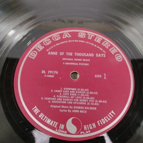 Original Sound Track Anne Of The Thousand Days Vinyl LP 1970 DL 79174 - Picture 13 of 18