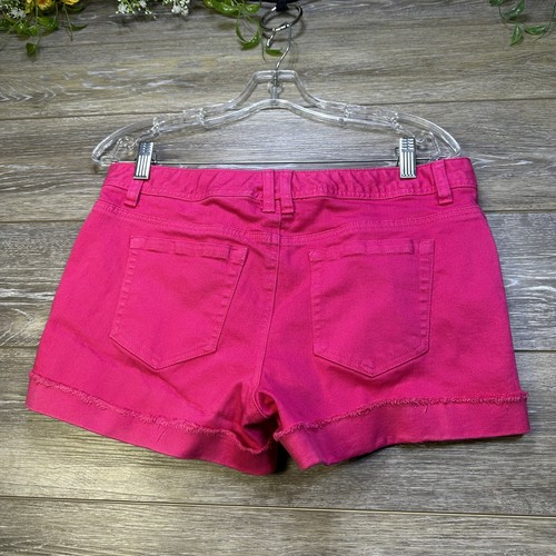 GH BASS Shorts Größe 6 rosa Chino Bündchen Shorts Raw Denim Damenshorts - Bild 2 von 15