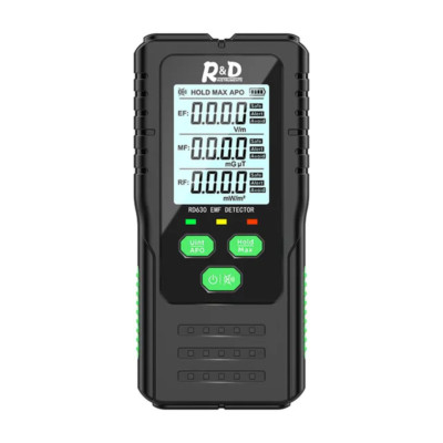 R&D RD630 Electromagnetic Field Radiation Detector Tester EMF Meter Multifunctio