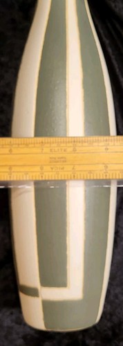 Jarrón de cerámica antiguo escandinavo Art Deco - inciso "1920" - Erik Ivarsson - Imagen 9 de 14