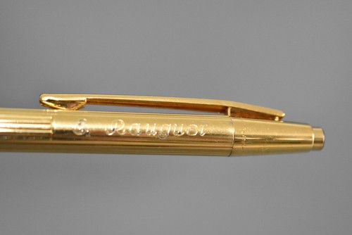 Montblanc Mont Blanc Noblesse Slim Line Kugelschreiber Gold vergoldet Fach #C3 - Bild 5 von 7