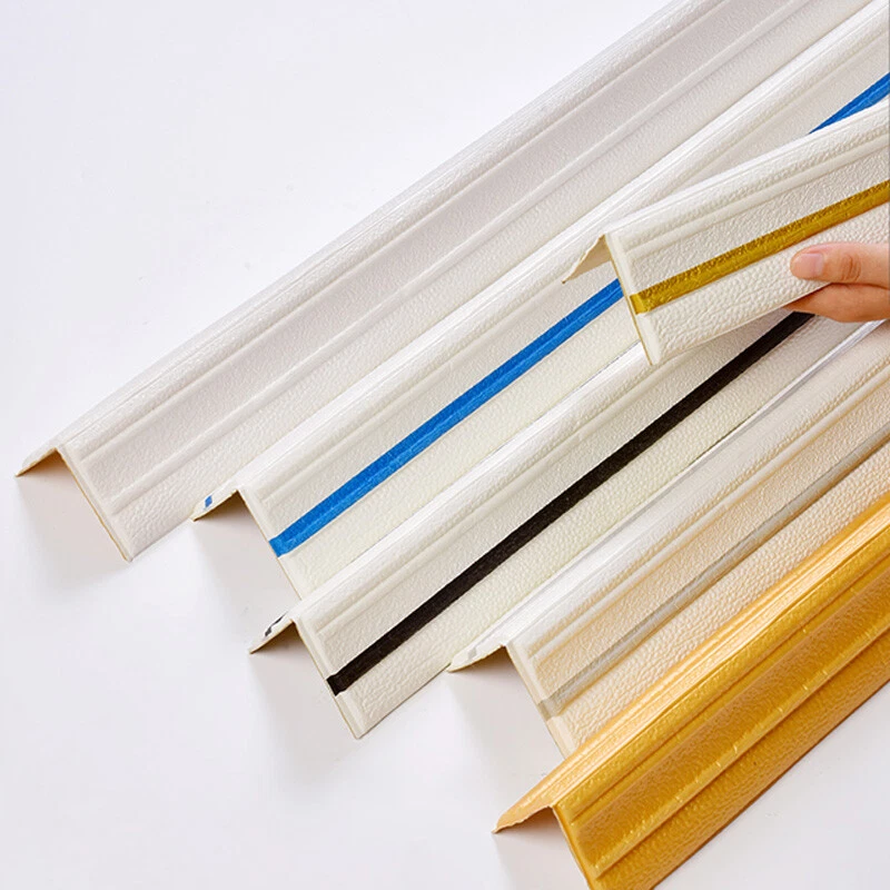 Pegatina de papel tapiz 3D con borde de zócalo de pared autoadhesivo de 9,2 m hágalo usted mismo decoración del hogar Foto 2 de 4