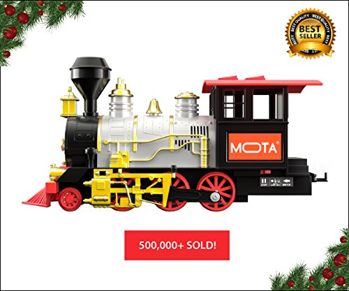 best christmas train set with smoke
