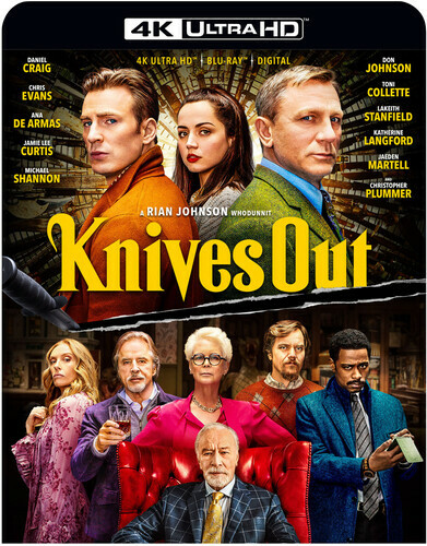 Knives Out [New 4K UHD Blu-ray] 2 Pack, Ac-3/Dolby Digital, Dolby, Widescreen - Bild 1 von 1