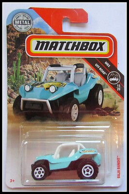Matchbox Blue Baja Bandit Dune Buggy 71/100 2019
