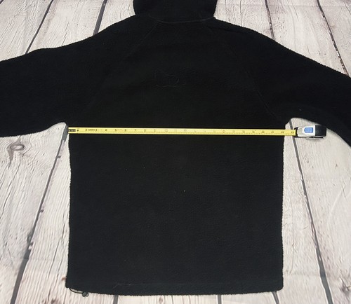 *NEW* New Balance Men's Dark Brown Double-Brushed Sherpa Fleece Jacket; Size M - Picture 9 of 10